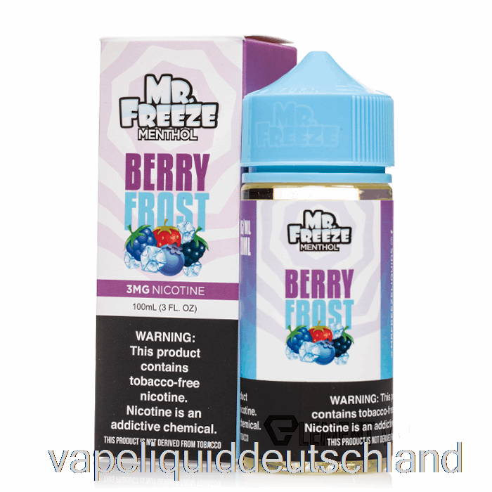 Berry Frost - Mr Freeze - 100 Ml 0 Mg Vape Deutschland